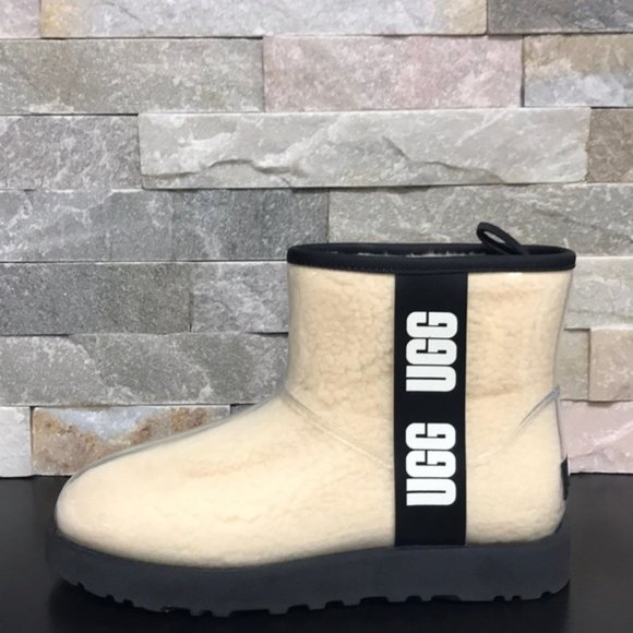 UGG® Classic Clear Mini Waterproof Boots - Picture 6 of 7